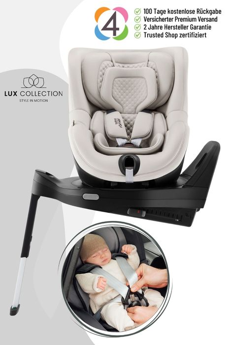 Britax Römer Dualfix Pro M Kindersitz - ab 61 cm - 105 cm, Alter: ca. 3 Monate bis ca. 4 Jahre