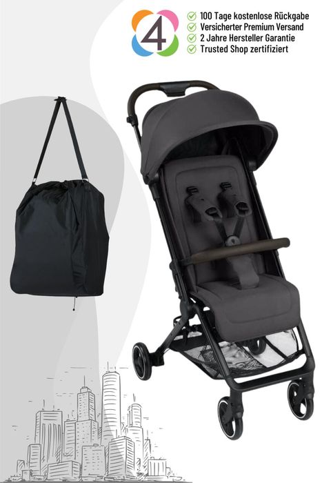 ABC Design Ping 3 Travel Buggy - Reisebuggy ab 6 Monaten - 22 kg