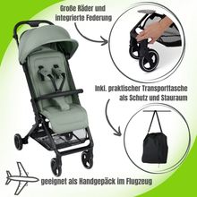 ABC Design Ping 3 Travel Buggy - Reisebuggy ab 6 Monaten - 22 kg