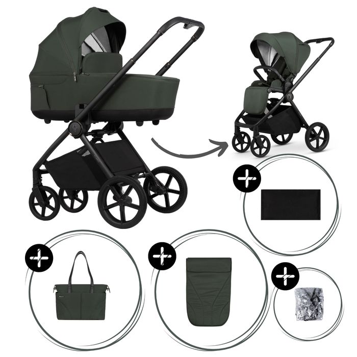 Venicci Claro 2in1 Kombikinderwagen inkl. Gratis Babyschalenadapter