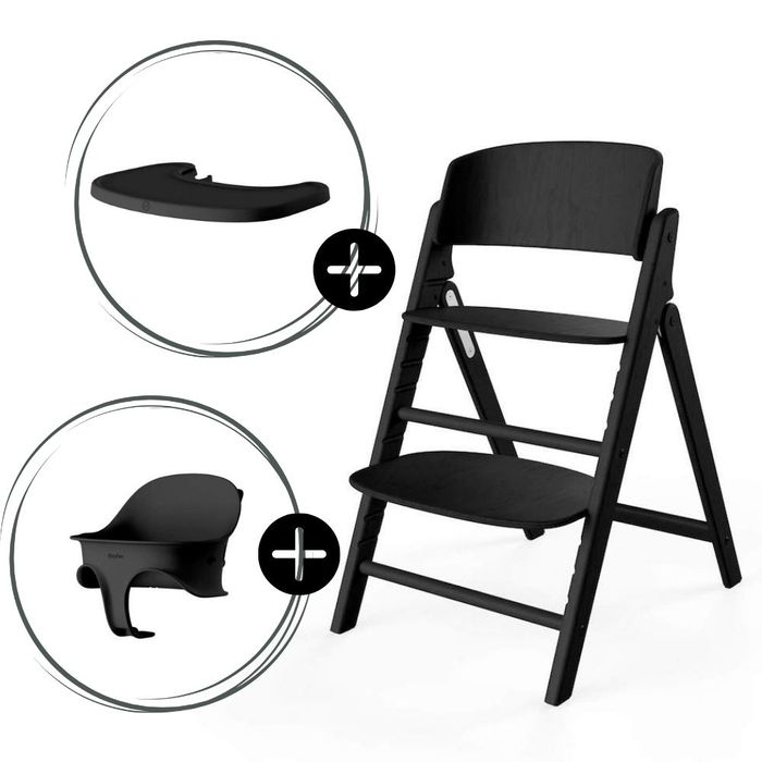 Cybex Click & Fold 3-in-1 Hochstuhl (inkl. Babyset und Tablet)