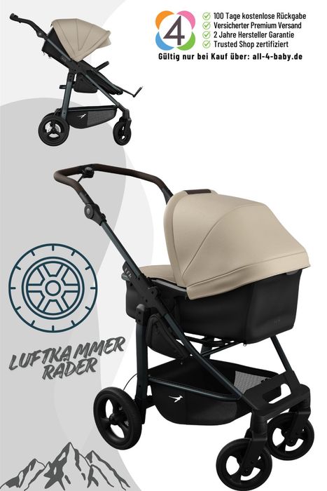 TFK Mono 4 Kombikinderwagen (mit 4 Rädern)