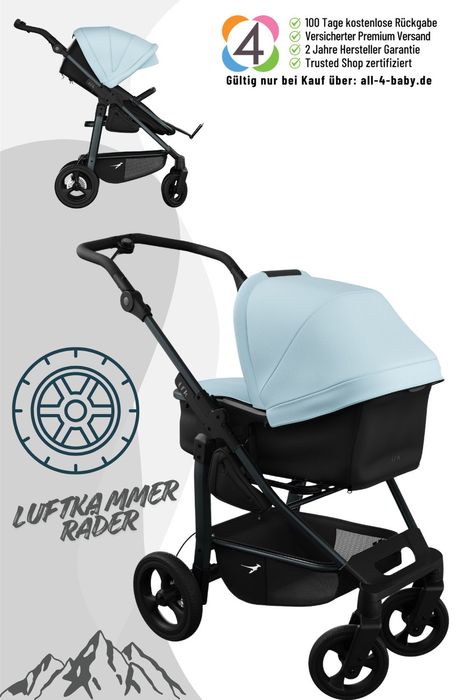 TFK Mono 4 Kombikinderwagen (mit 4 Rädern)