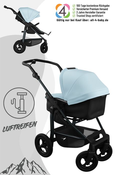 TFK Mono 4 Kombikinderwagen (mit 4 Rädern)