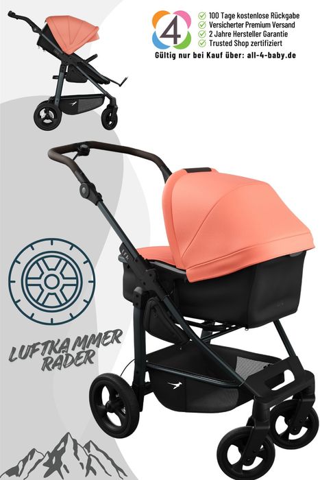 TFK Mono 4 Kombikinderwagen (mit 4 Rädern)