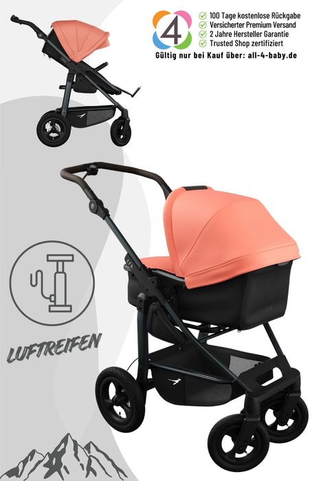 TFK Mono 4 Kombikinderwagen (mit 4 Rädern)