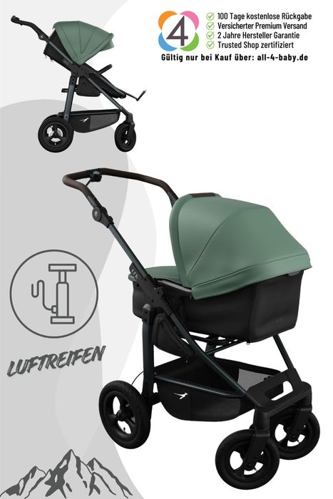 TFK Mono 4 Kombikinderwagen (mit 4 Rädern)