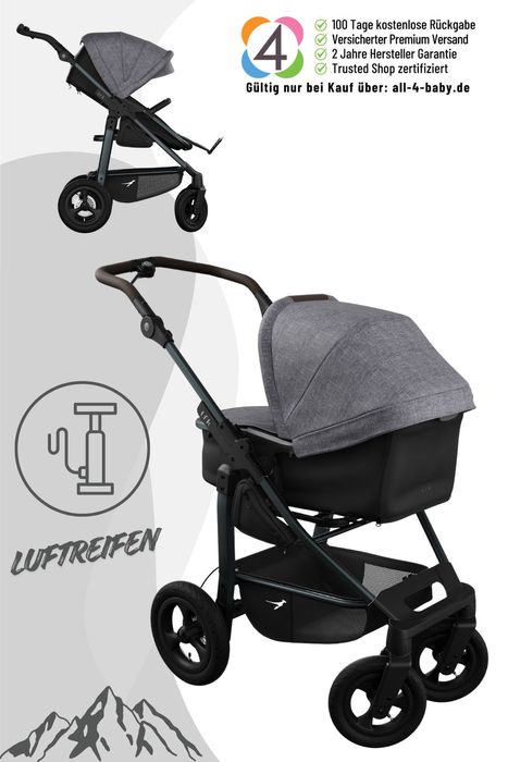 TFK Mono 4 Kombikinderwagen (mit 4 Rädern)