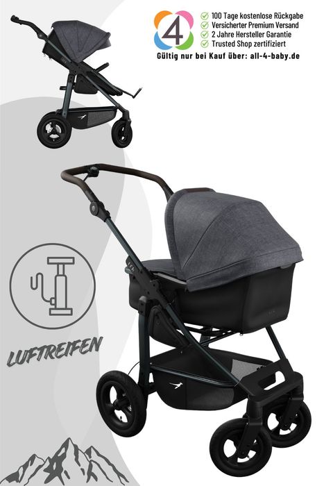 TFK Mono 4 Kombikinderwagen (mit 4 Rädern)