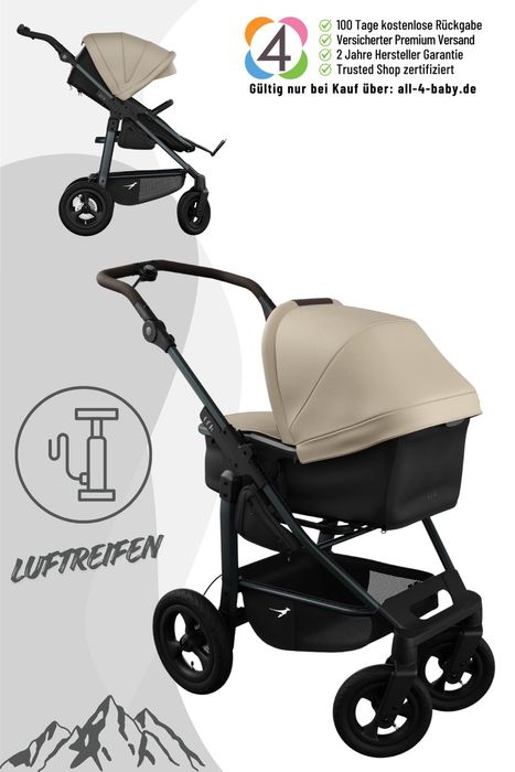 TFK Mono 4 Kombikinderwagen (mit 4 Rädern)