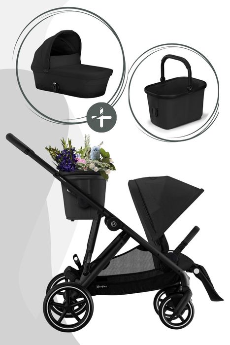 Cybex Gazelle S Kinderwagen inkl. Cot S Babywanne / Kombikinderwagen