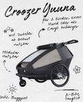 Croozer Kid Yuuna All-in-One Fahrradanhänger