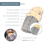 Fellhof Kinderwagenfellsack Cortina / Fußsack