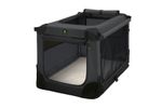 Maelson Soft Kennel faltbare Hundebox / Tier Transportbox XXL (anthrazit)