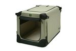 Maelson Soft Kennel faltbare Hundebox / Tier Transportbox XXL (beige)