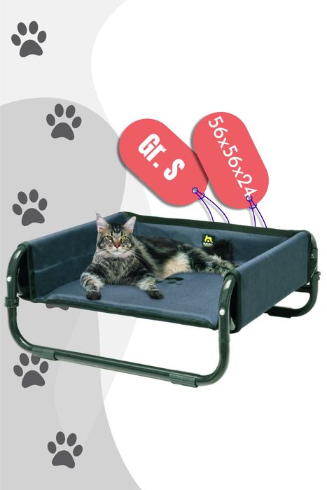 Maelson Soft Bed faltbares Hundebett - Farbe: Anthrazit