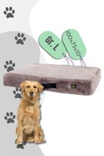 Maelson MemoFluff - Orthopädische Kissen für Hunde - Stone