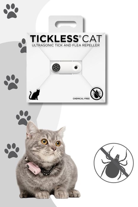 TickLess Mini Cat / Ultraschall-Floh und Zeckenschutzgerät