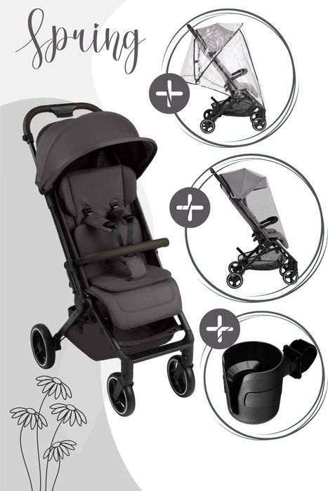 ABC Design Ping 3 Trekking Buggy inkl. Zubehör Set