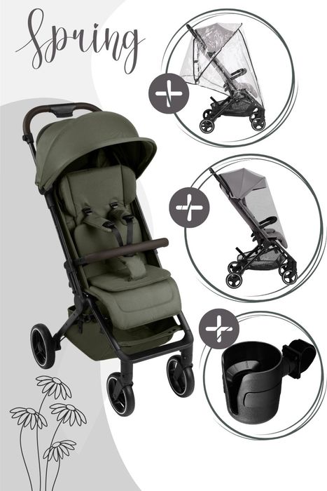 ABC Design Ping 3 Trekking Buggy inkl. Zubehör Set