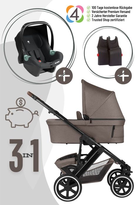 ABC Design Salsa 5 Air 3in1 inkl. Tulip Babyschale und Adapter