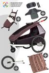 Croozer Kid Vaaya 2 Kid All-Season Bundle Geschwister
