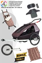 Croozer Kid Vaaya 2 Kid All-Season Bundle Geschwister
