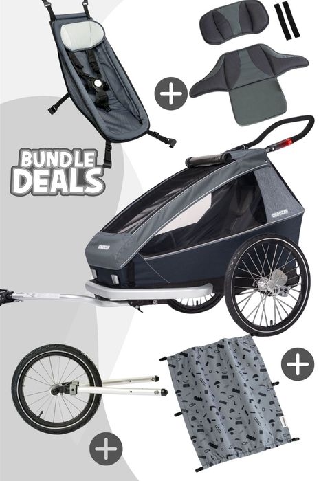 CROOZER Kid Keeke 2 Starterbundle Geschwister
