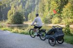 Qeridoo Kidgoo 1 - Kinderfahrradanhänger für 1 Kind