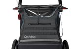 Qeridoo Kidgoo 1 - Kinderfahrradanhänger für 1 Kind
