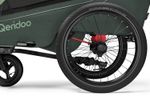 Qeridoo Kidgoo 1 - Kinderfahrradanhänger für 1 Kind - Modell 2026