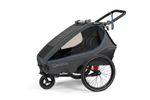 Qeridoo Kidgoo 2 - Kinderfahrradanhänger für 2 Kinder