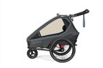 Qeridoo Kidgoo 2 - Kinderfahrradanhänger für 2 Kinder