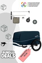 CROOZER Cargo Tuure Picknick-Party-Bundle - Farbe: Blueberry Blue