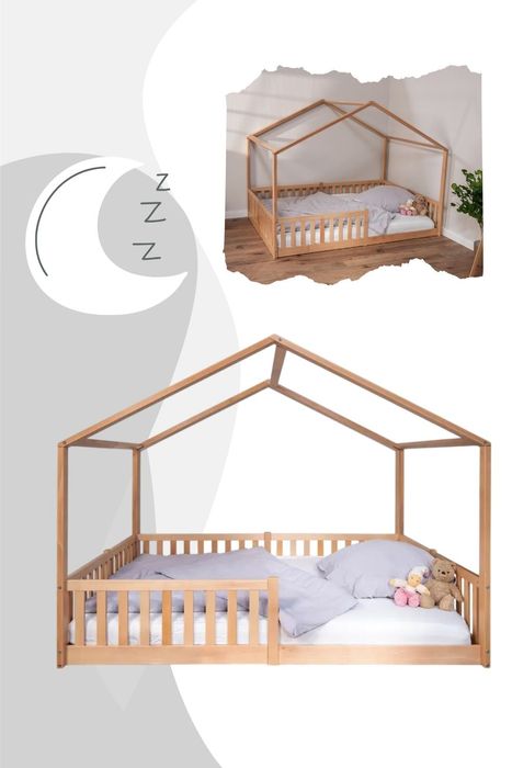 tiSsi® Hausbett / Bodenbett ENNO Gr. 140 x 200 cm