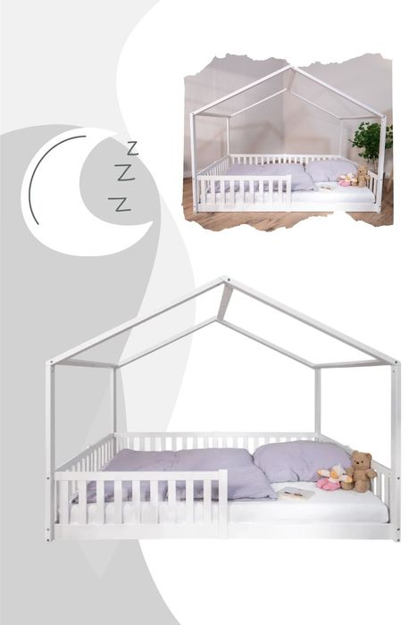 tiSsi® Hausbett / Bodenbett ENNO Gr. 140 x 200 cm