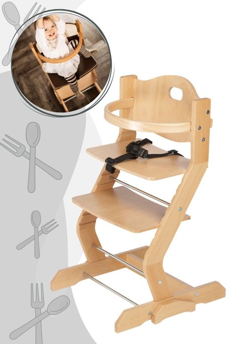 tiSsi® Kinderhochstuhlset mit Grundgestell und Bügel