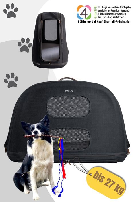 Tavo Crispin Tier Transporttasche Large / extra leicht