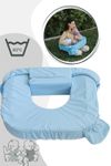 baby wild Amerikanische Stillkissen Original für Zwillinge, abwaschbar