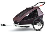 Croozer Kid Vaaya 2 Activity Bundle - Farbe: Blossom Red