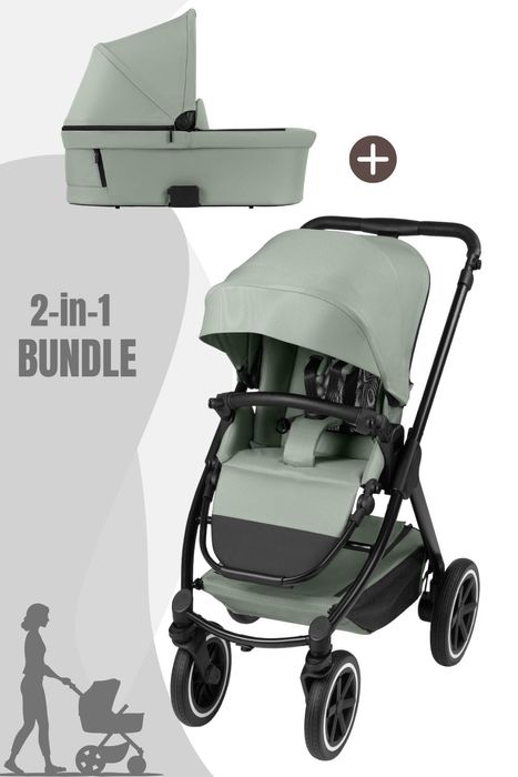 ABC Design Samba 2 Set Kinderwagen inkl. Tragewanne
