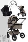 Moon Gio+ Kinderwagen Set inkl. Cosmo 2.0. Babyschale
