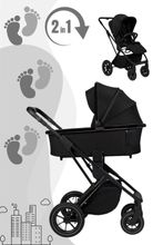 Moon PIÙ Kinderwagen / Kombikinderwagen inkl. Gratis Babyschalen Adapter