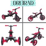 Globber Trike Explorer 4-in-1 Dreirad / Laufrad