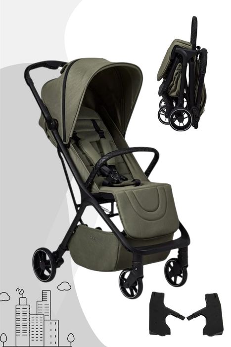Moon Buggy Zoé inkl. Regenschutz, Transporttasche und Adapter
