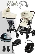 Cybex Balios S Lux Kinderwagen inkl. Babywanne, Babyschale Cloud G und Isofix Base G