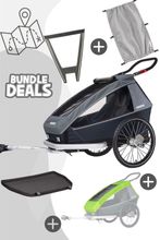 Croozer Kid Keeke 1 All Weather Bundle - Mountain Grey