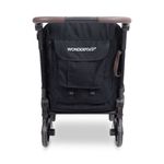 Wonderfold PFM Pet Medium Premium Hundebuggy - Farbe: Jet Black