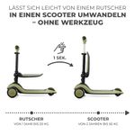 Kinderkraft Laufrad und Dreirad-Roller HALLEY