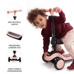 Kinderkraft Laufrad und Dreirad-Roller HALLEY